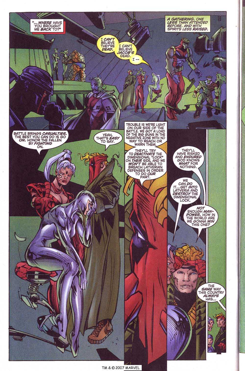 Read online Captain America (1996) comic -  Issue #12d - 34