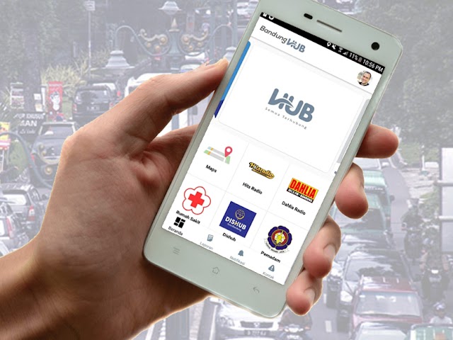 Aplikasi Bandung Hub, Lebih Mudah Pantau Lalu Lintas Kota Bandung
