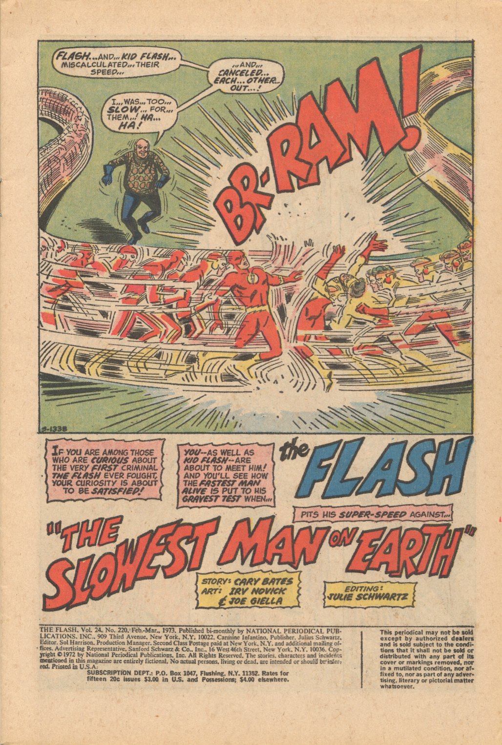 The Flash (1959) issue 220 - Page 3