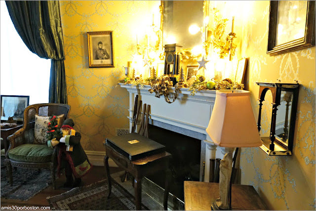 Dormitorio de Harold Vanderbilt en Marble House, Newport