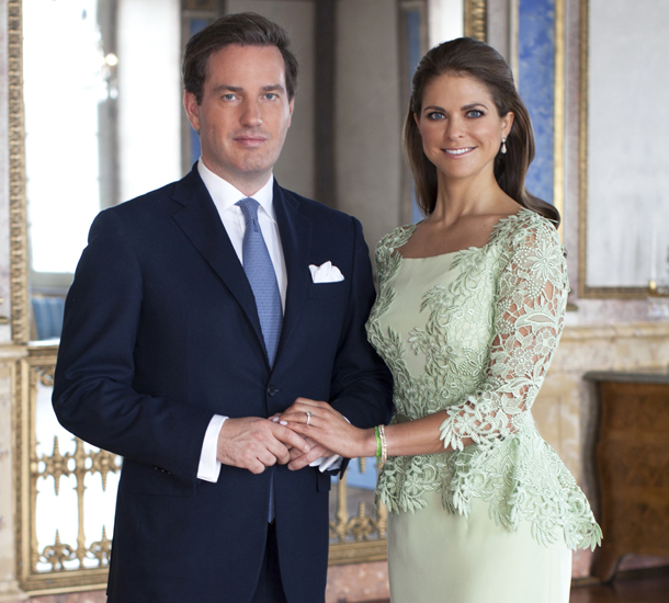 ROYAL COUTURE&mldr;..Princess Madeleine of Sweden Official Pre-Wedding