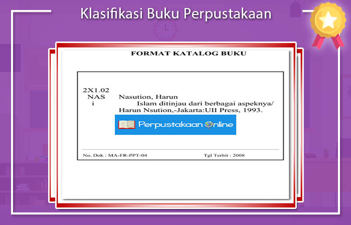 Klasifikasi Buku Perpustakaan Klasifikasi Buku Perpustakaan