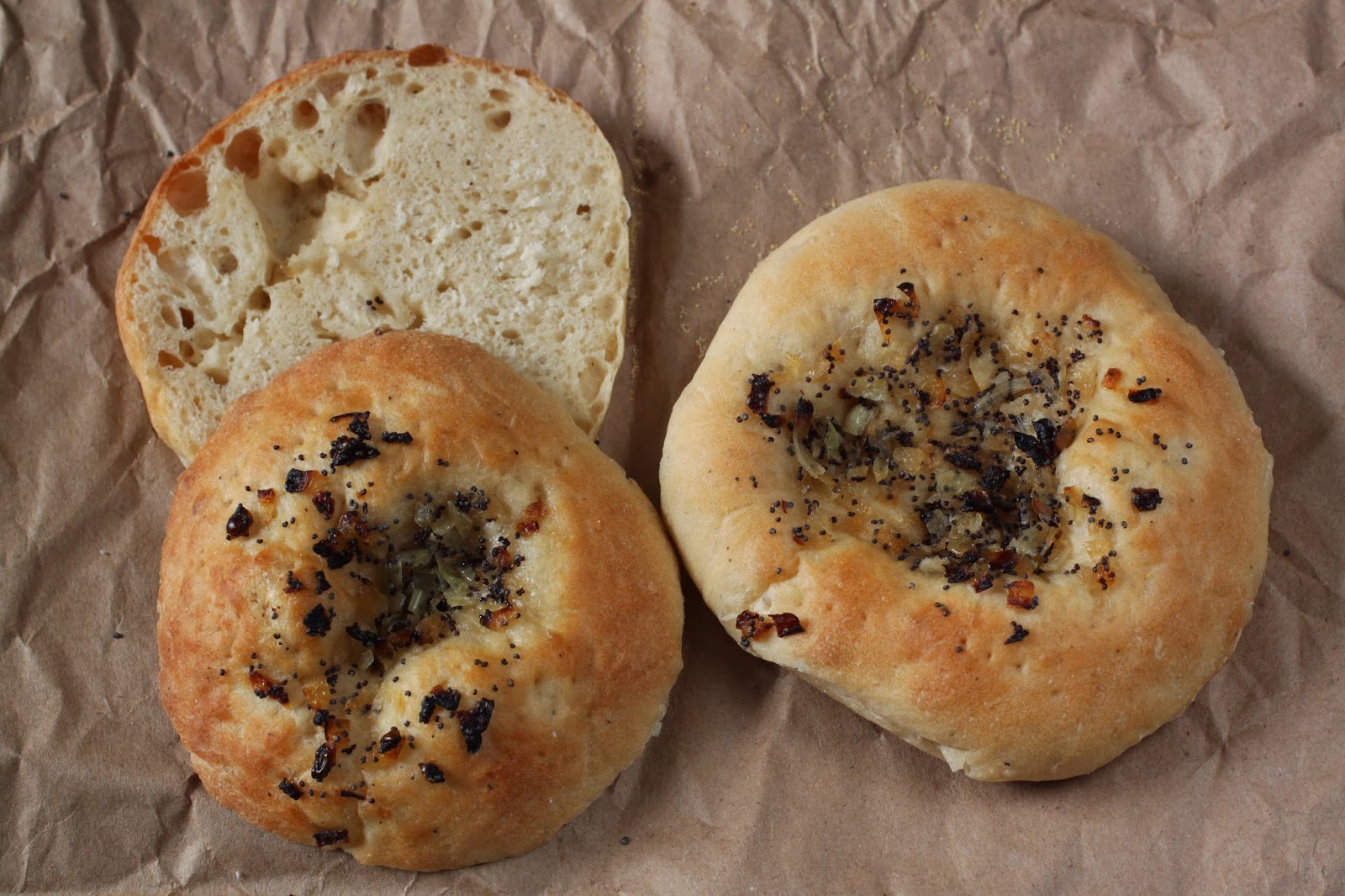 easier than pie onion bialys; a tuesdays with dorie post