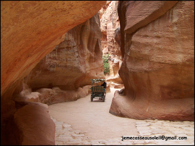 Le Siq à Pétra