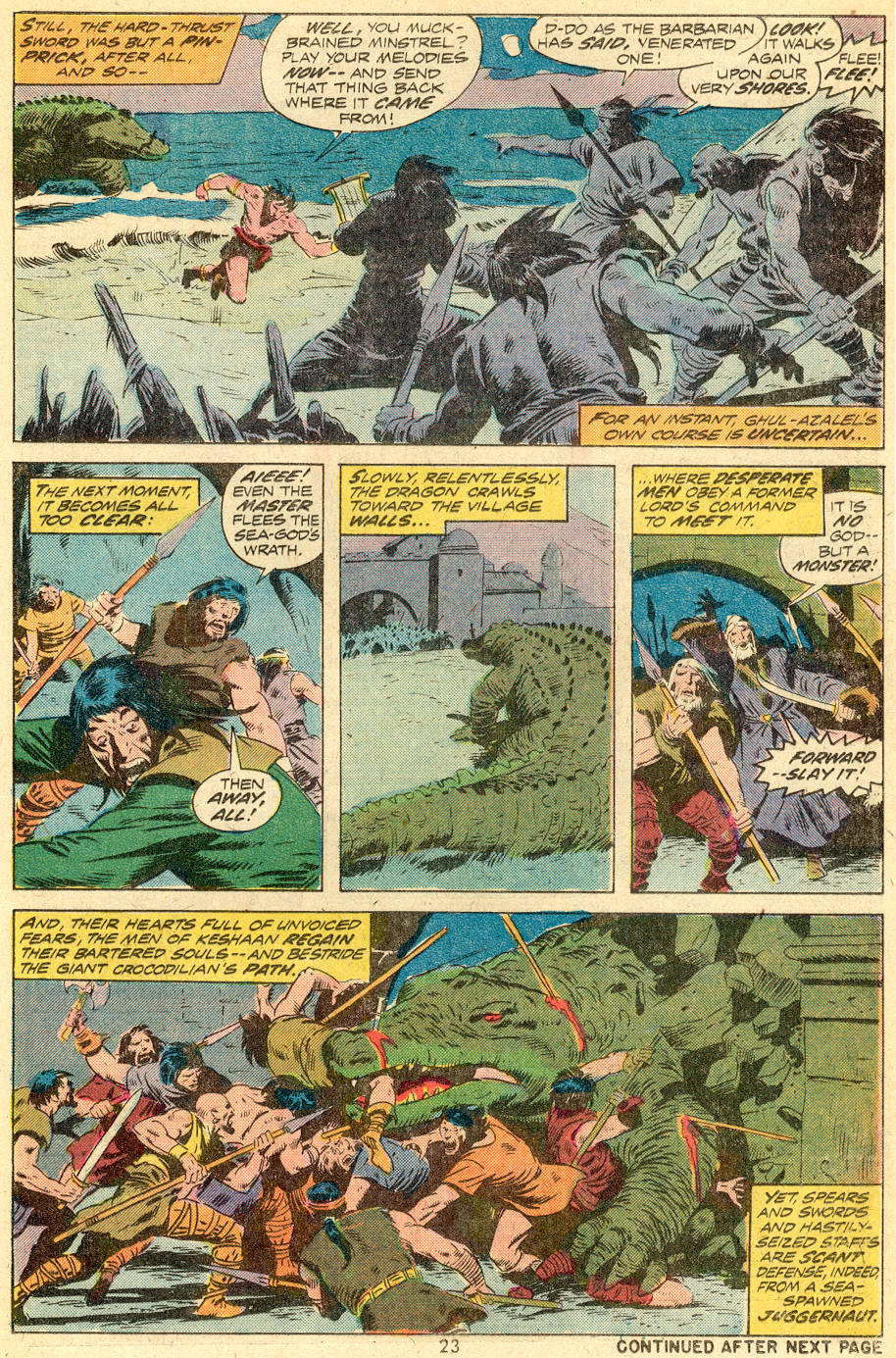 Read online Conan the Barbarian (1970) comic -  Issue #39 - 15