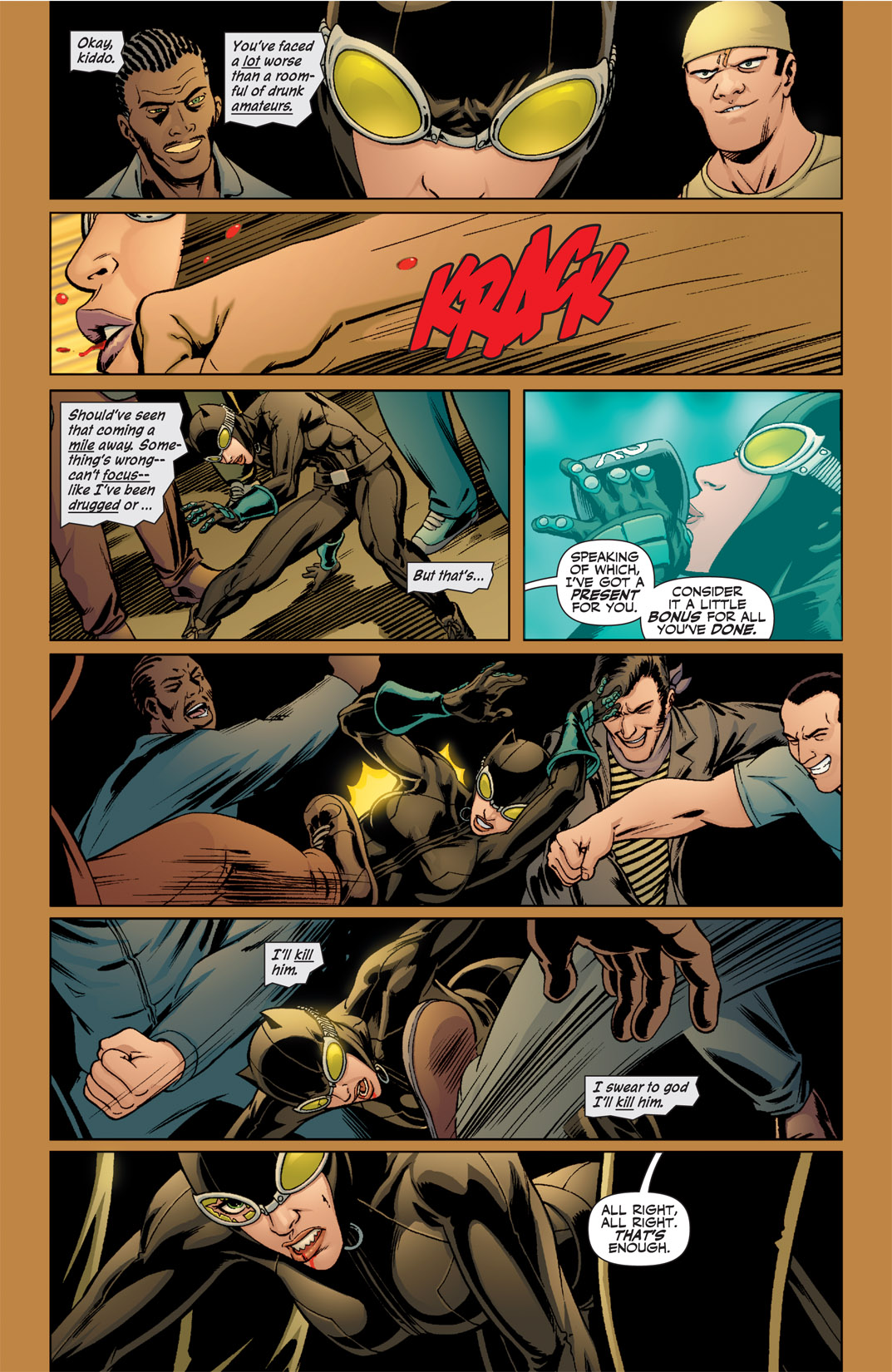 Read online Catwoman (2002) comic -  Issue #73 - 22