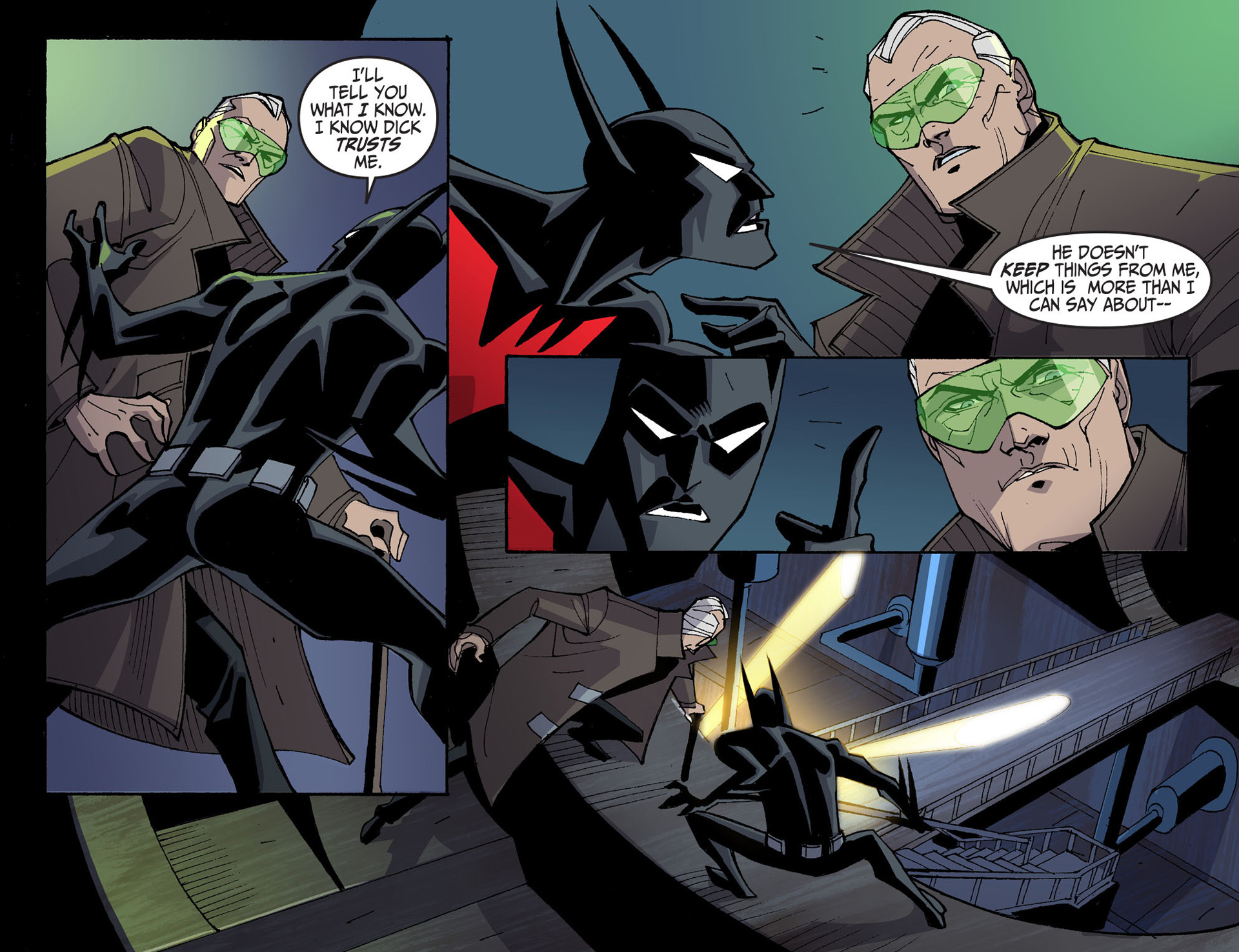 Read online Batman Beyond 2.0 comic -  Issue #11 - 18