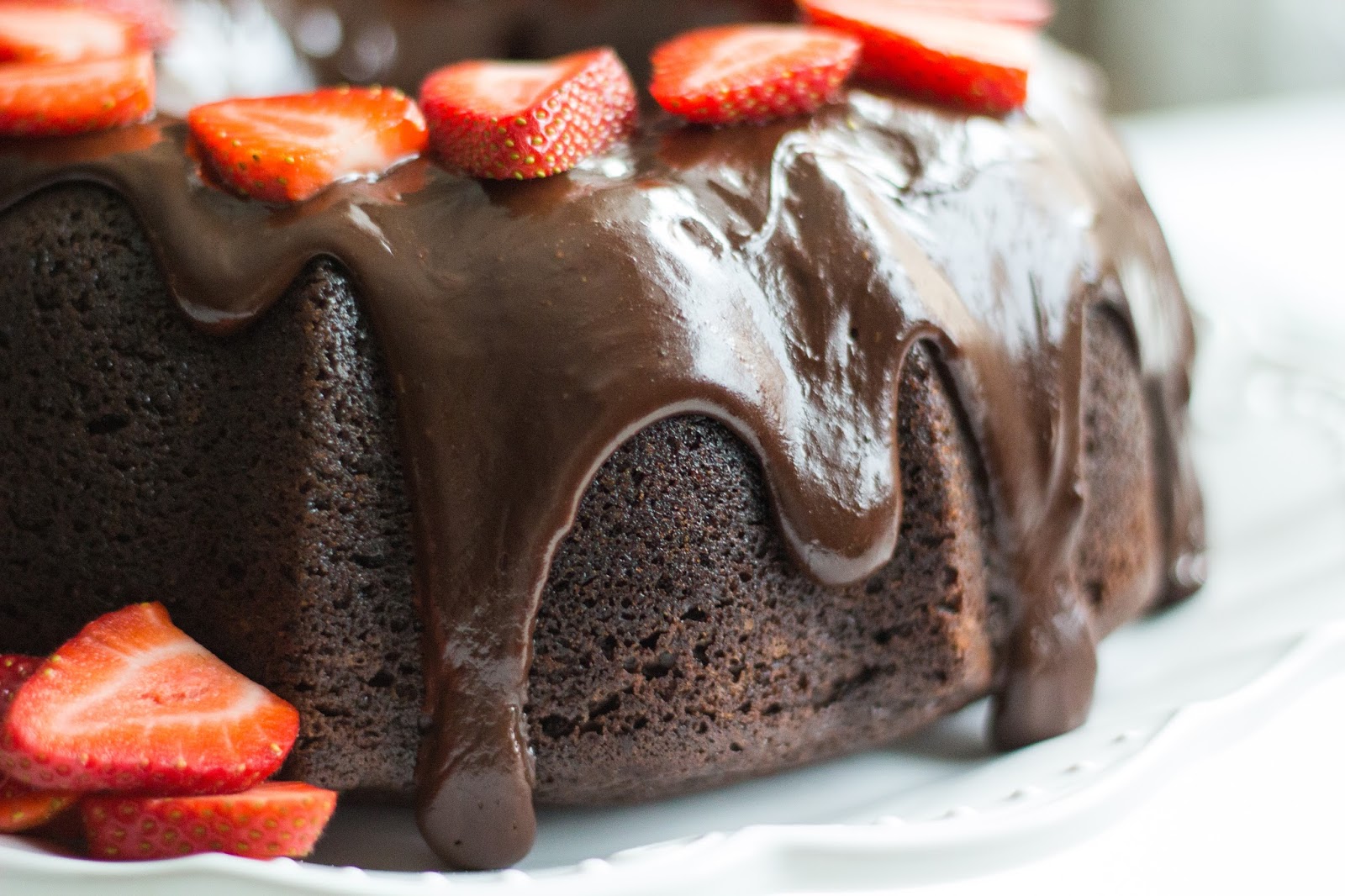 Dining with Danielle Brownie Fudge Cake