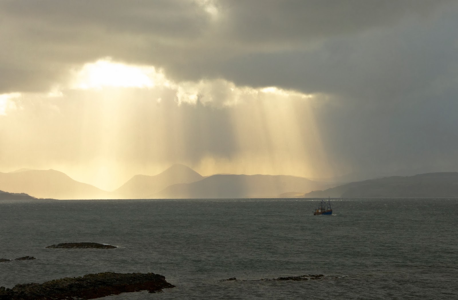 A Kilchoan Diary Sunshine, Showers and Ships