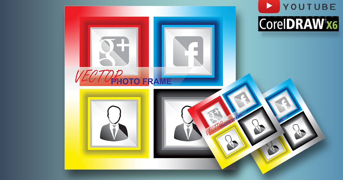 Frame Vector in corelDraw Miftdz