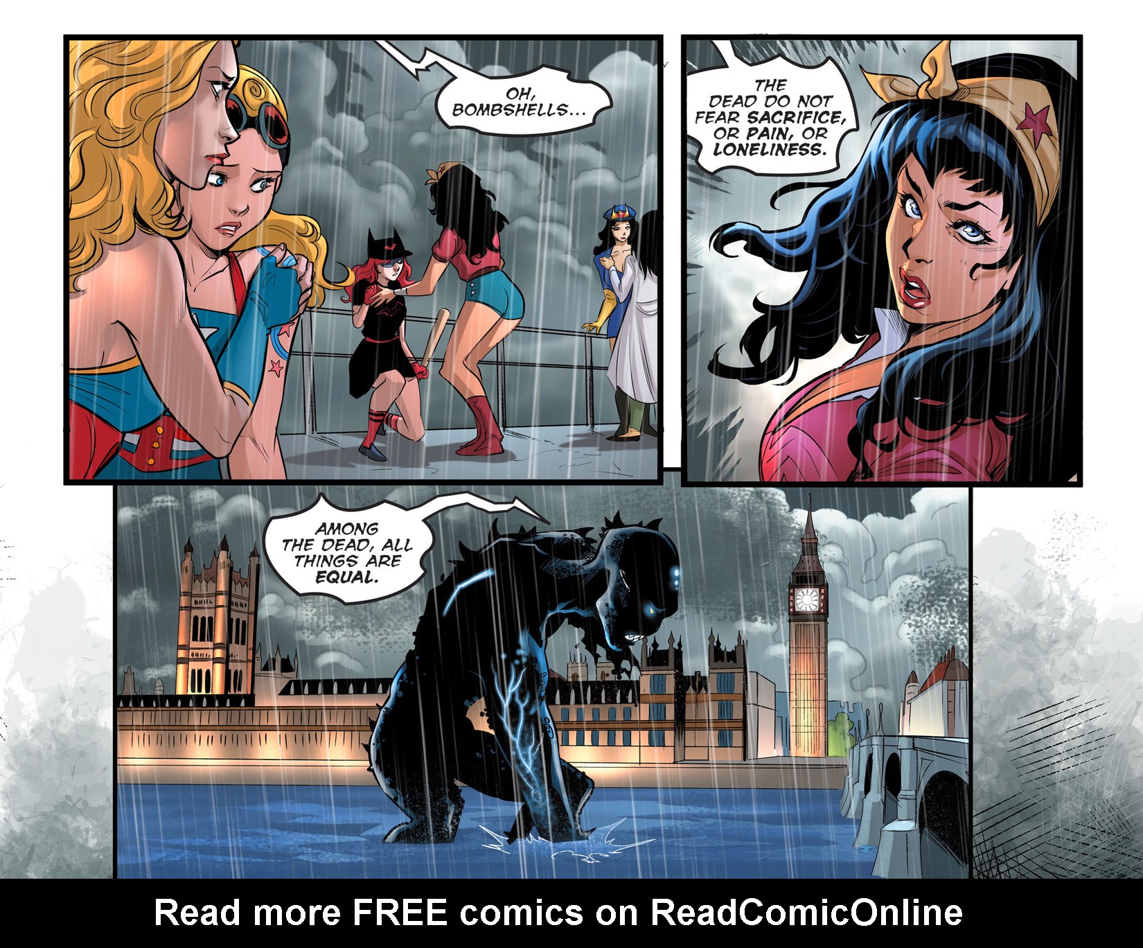 Read online DC Comics: Bombshells comic -  Issue #35 - 11