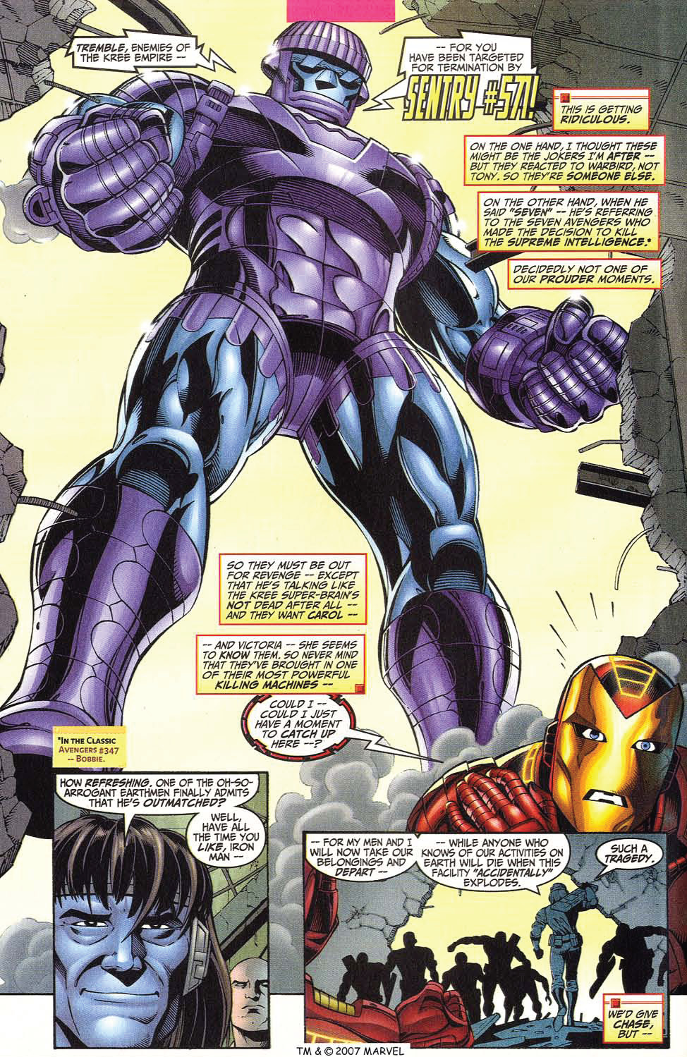 Read online Iron Man (1998) comic -  Issue #7 - 23