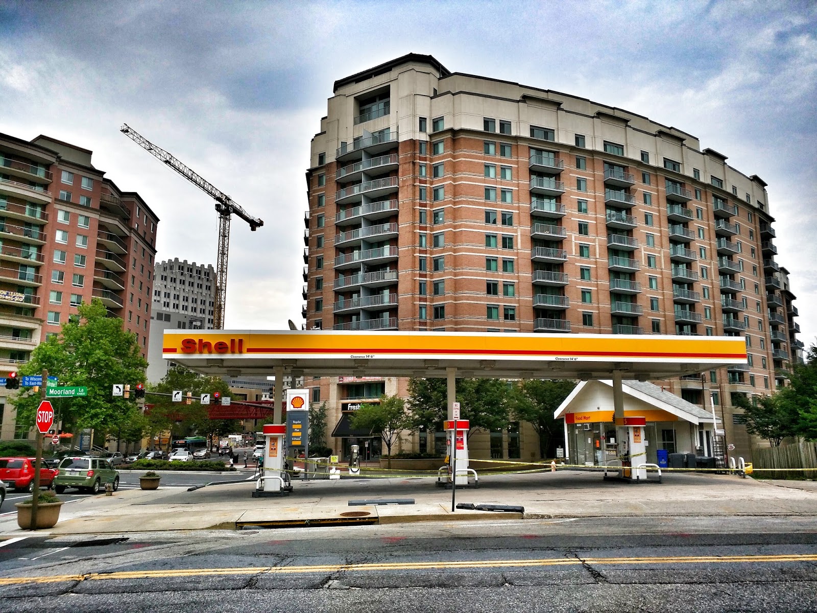 Robert Dyer Bethesda Row The final day of one of Bethesda's last gas