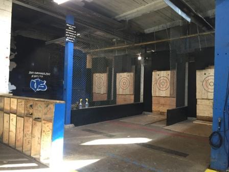 Teena In Toronto The Backyard Axe Throwing League Batl Toronto On