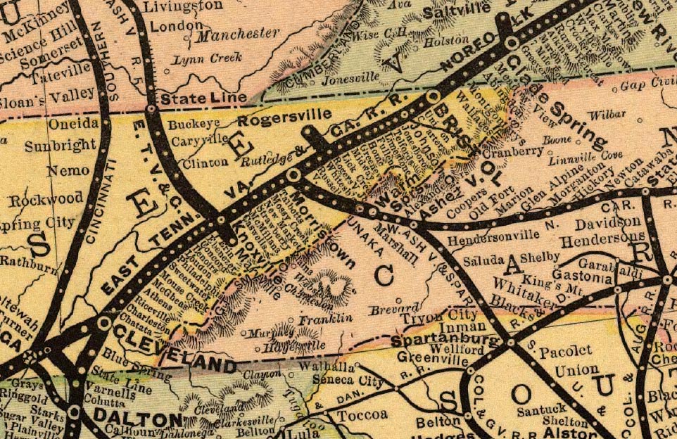 Muse's Civil War Blue Springs, Bradley County, Tennessee (near