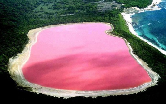 Lake Hillier of Australia - The Pink Lake