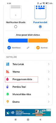 How to Show Daily Internet Data Usage in MIUI 12 Control Center 1