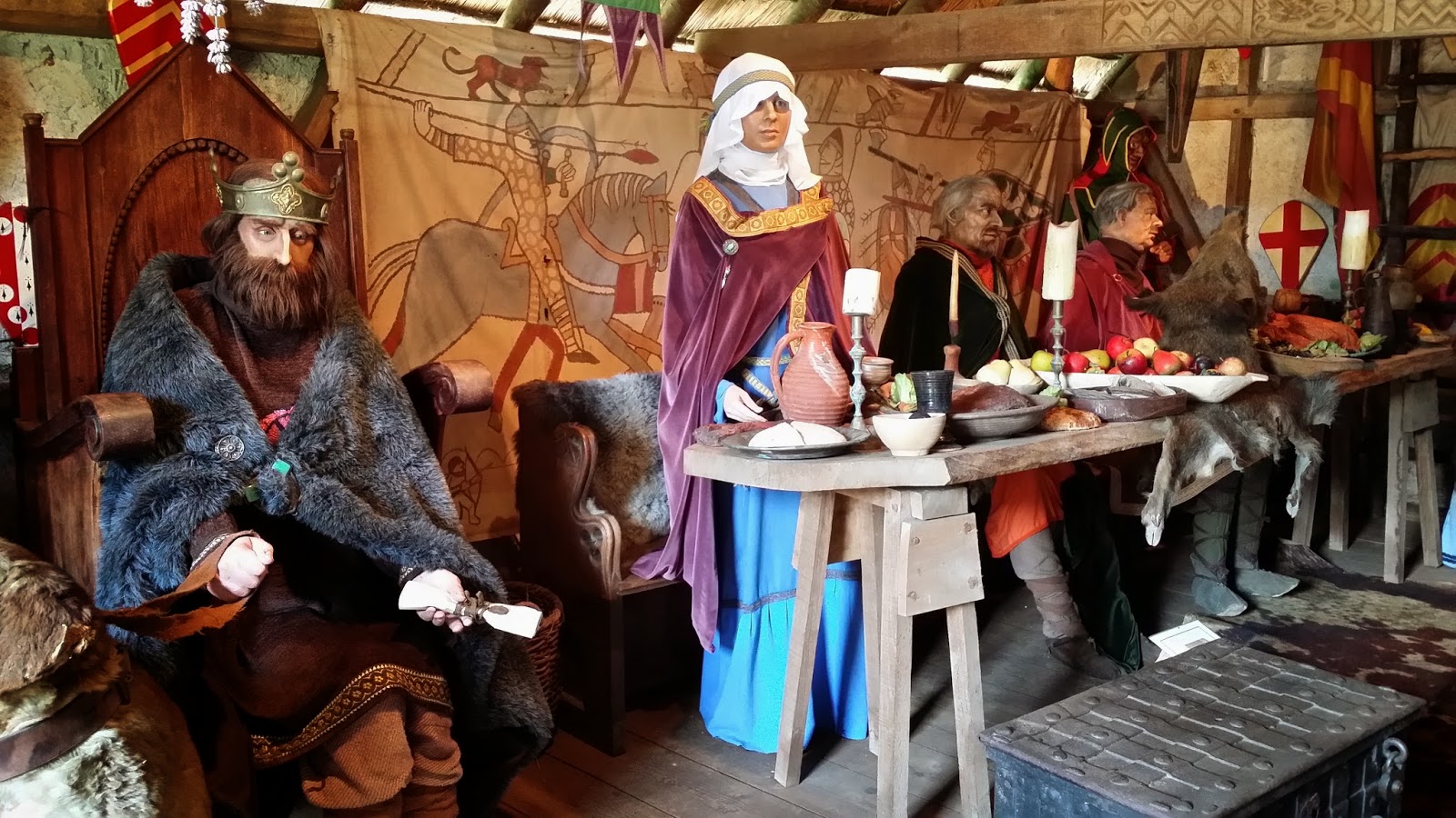 Around the UK Mountfitchet Castle