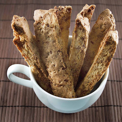 Espresso Pecan Biscotti: A Guest Post with Chef Dennis on @KatrinasKitchen