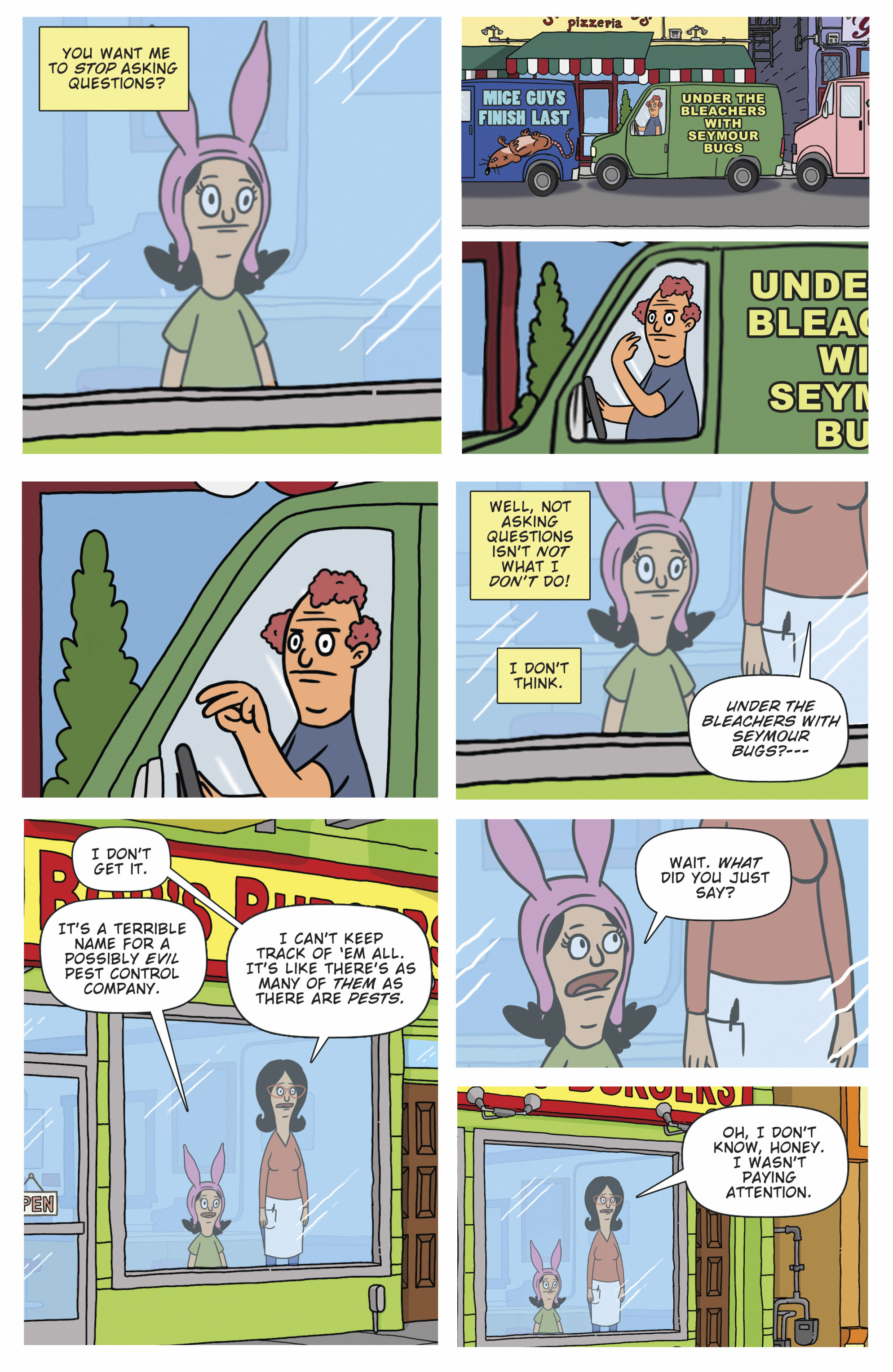 Read online Bob's Burgers (2015) comic -  Issue #6 - 11
