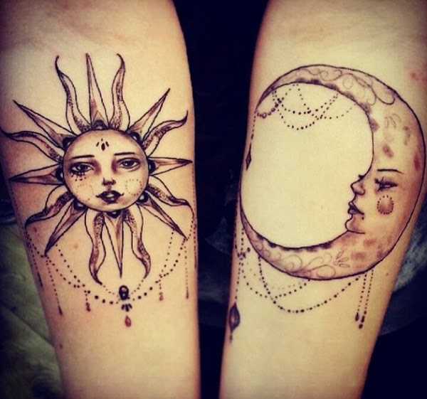 FASHION WORLD: Moon Tattoos...!!