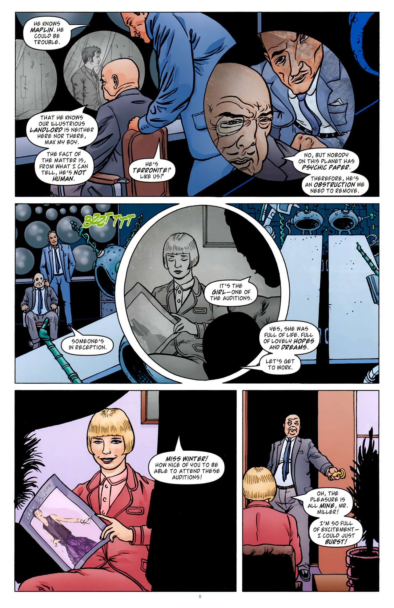 Read online Doctor Who (2009) comic -  Issue #1 - 10