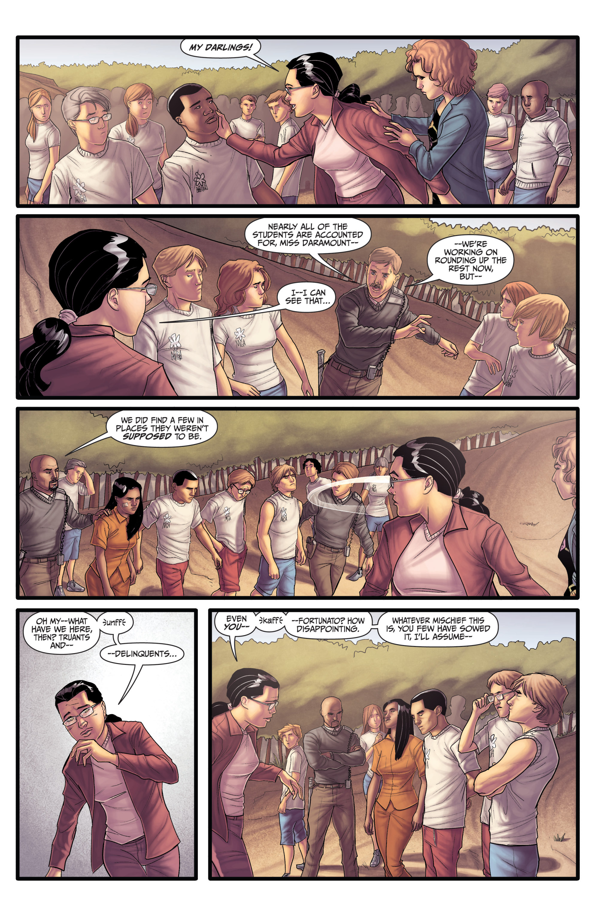 Read online Morning Glories comic -  Issue #27 - 14