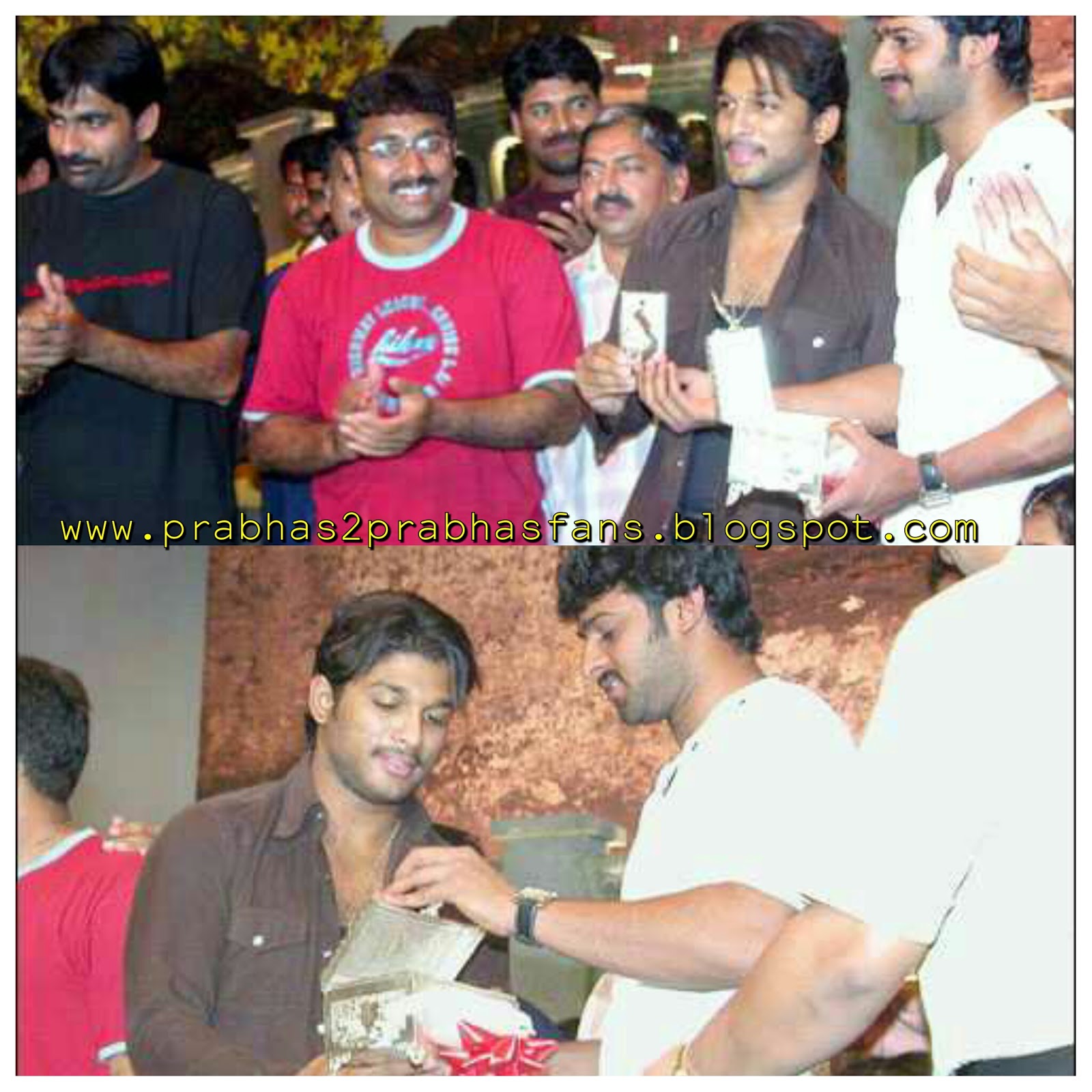 Prabhas 2 PrabhasFans: These 20 Photos Show Prabhas and Allu Arjun