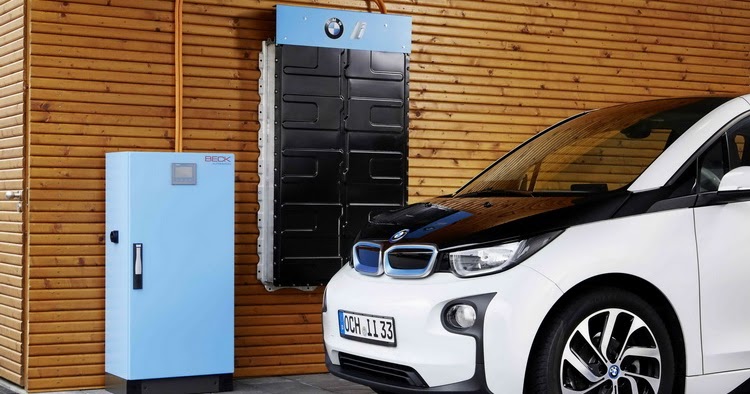 Bmw Builds Home Storage Unit From Used I3 Battery Packs