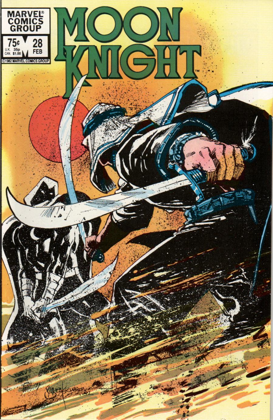 Read online Moon Knight (1980) comic -  Issue #28 - 1