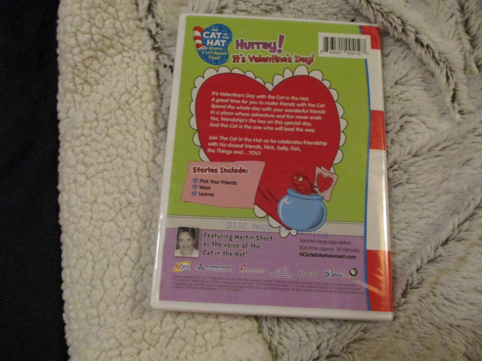 Missy's Product Reviews The Cat in the Hat Hurray! It’s Valentine’s Day!