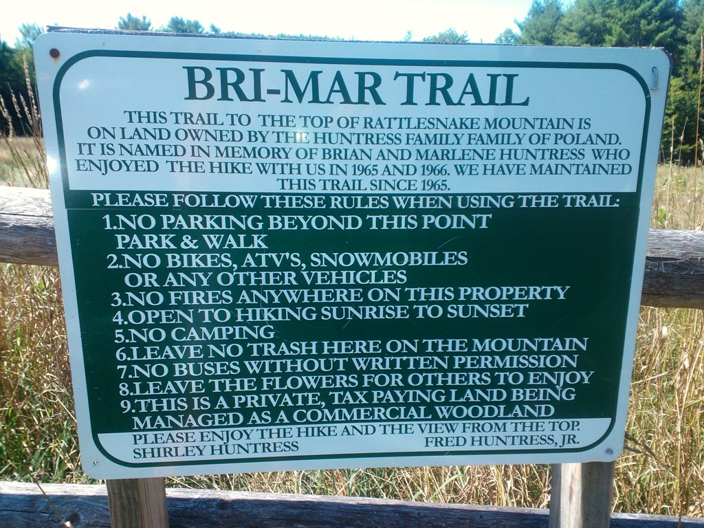 Hiking Rattlesnake Mountain, Raymond Maine