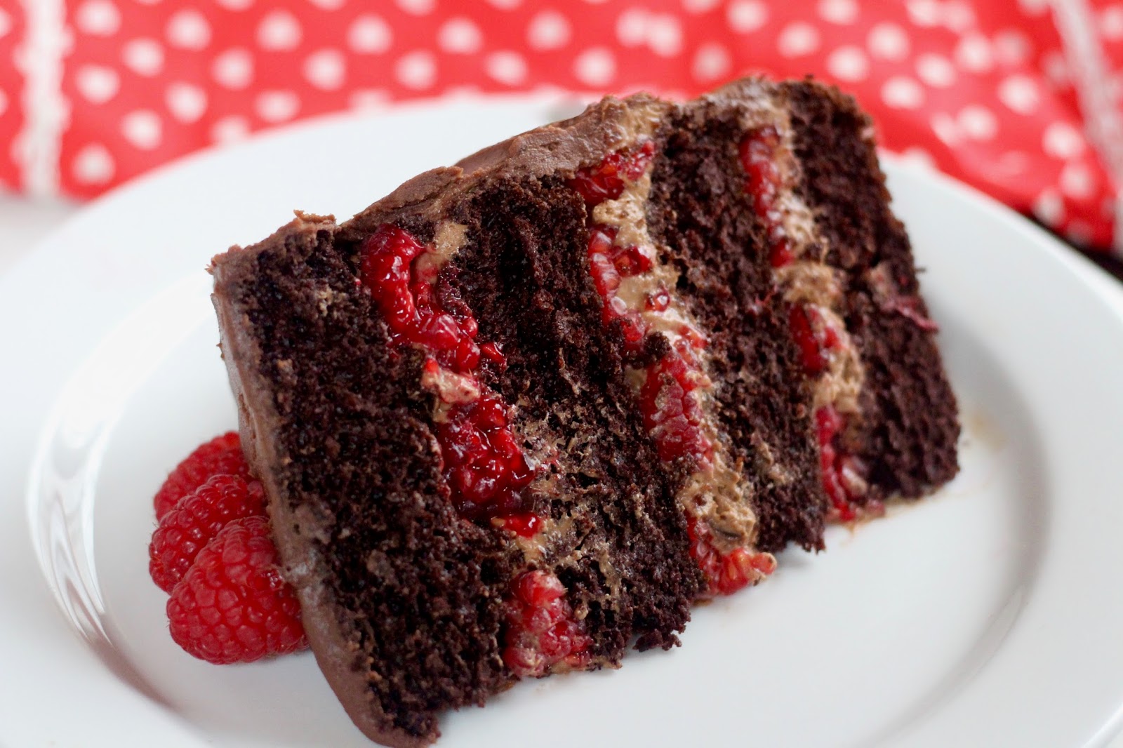 Chocolate Mousse Cake with Raspberries King Arthur Flour's February Bakealong Diary of a Mad