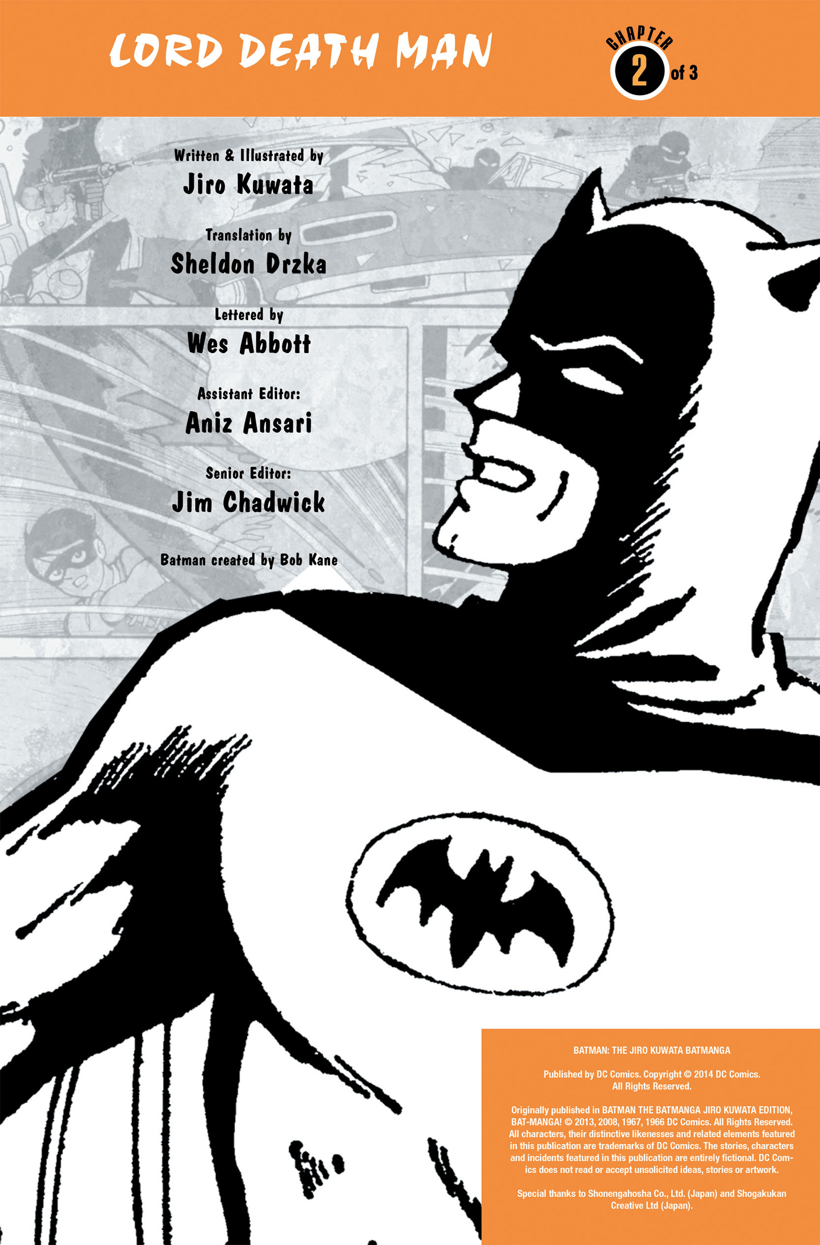 Read online Batman - The Jiro Kuwata Batmanga comic -  Issue #2 - 2