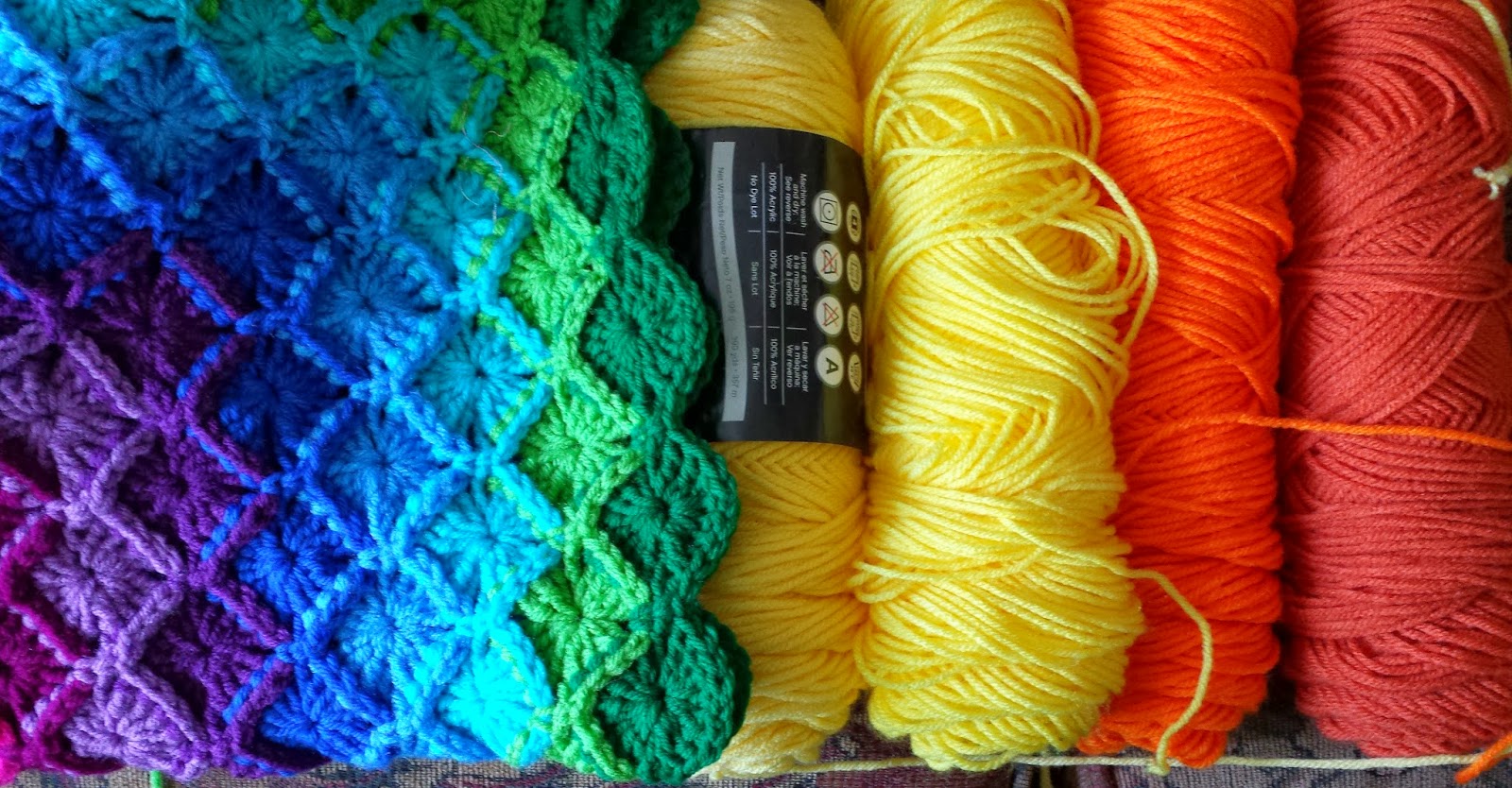 TwoLuLa Bavarian Crochet (aka Wool Eater) Blanket