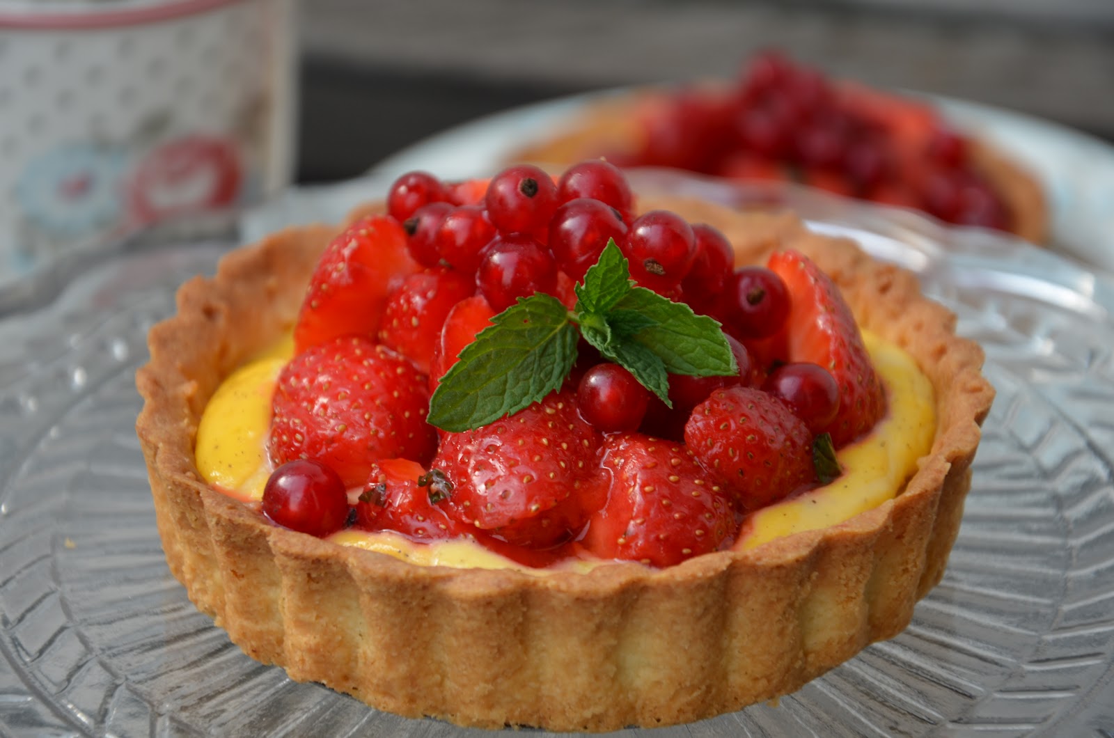 Beerentörtchen mit Limettencreme