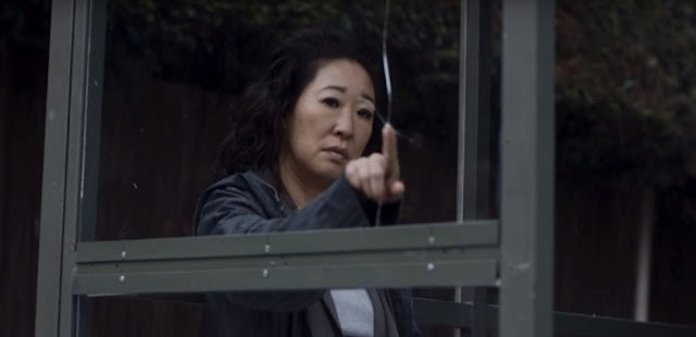 killing eve, obsesja eve, serial, hbo go, bbc america, sandra oh