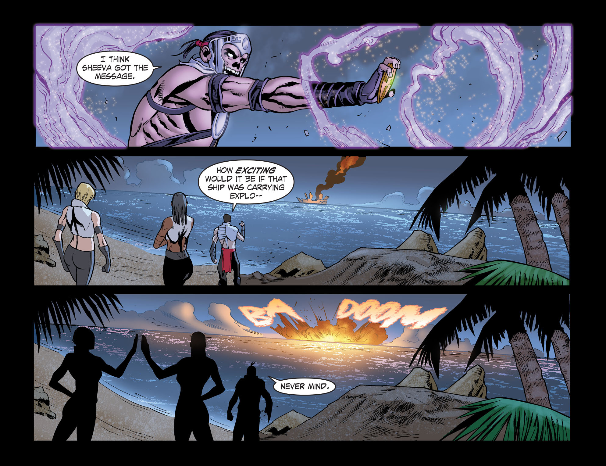 Read online Mortal Kombat X [I] comic -  Issue #30 - 11