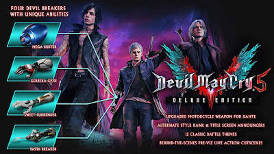 Devil May Cry 5 Game Features Deluxe Edition