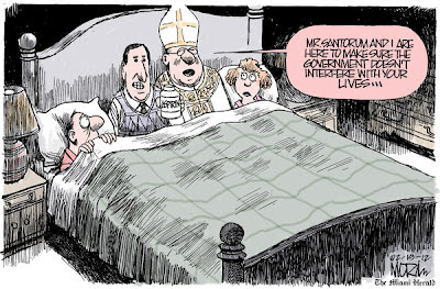 Santorum cartoon