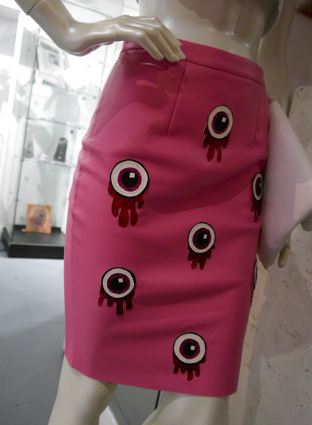 Never Monday Eyeball Skirt at #SDXLoft The Scottish Design Exchange, Edinburgh shopping, alternative shopping in Edinburgh, Ocean Terminal, fashion, Scottish fashion blogger, Never Monday, eyeball skirt
