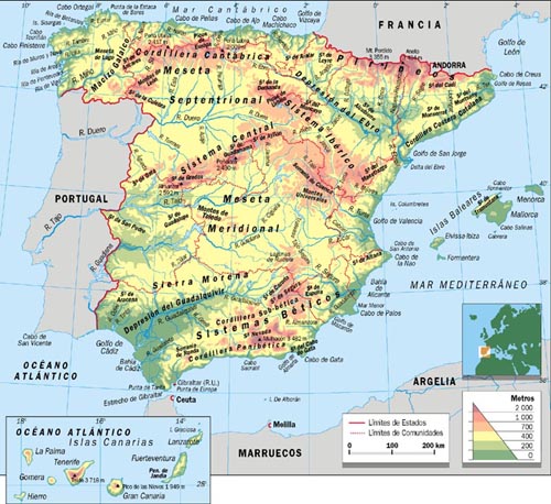Geografia De Espana