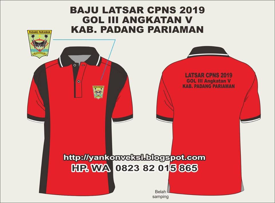 KAOS SERAGAM LATSAR CPNS