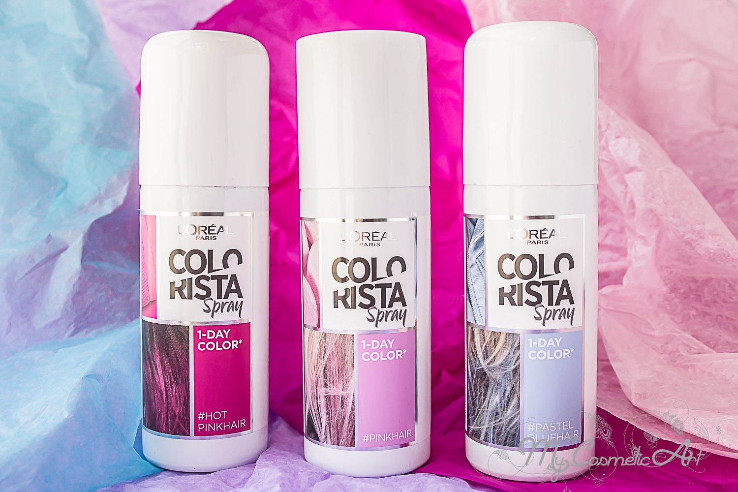 My Cosmetic Art: Mi experiencia con Colorista de L'Oreal: Washout y Spray