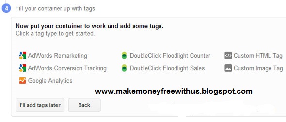 Blogger Tips Verify Site in Webmaster Tools Using Google Tag Manager 