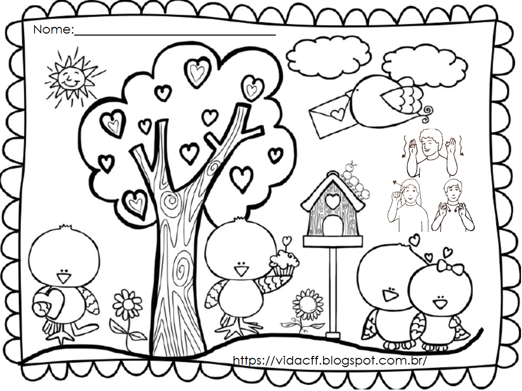 desenho para imprimir colorir - Pedagogia