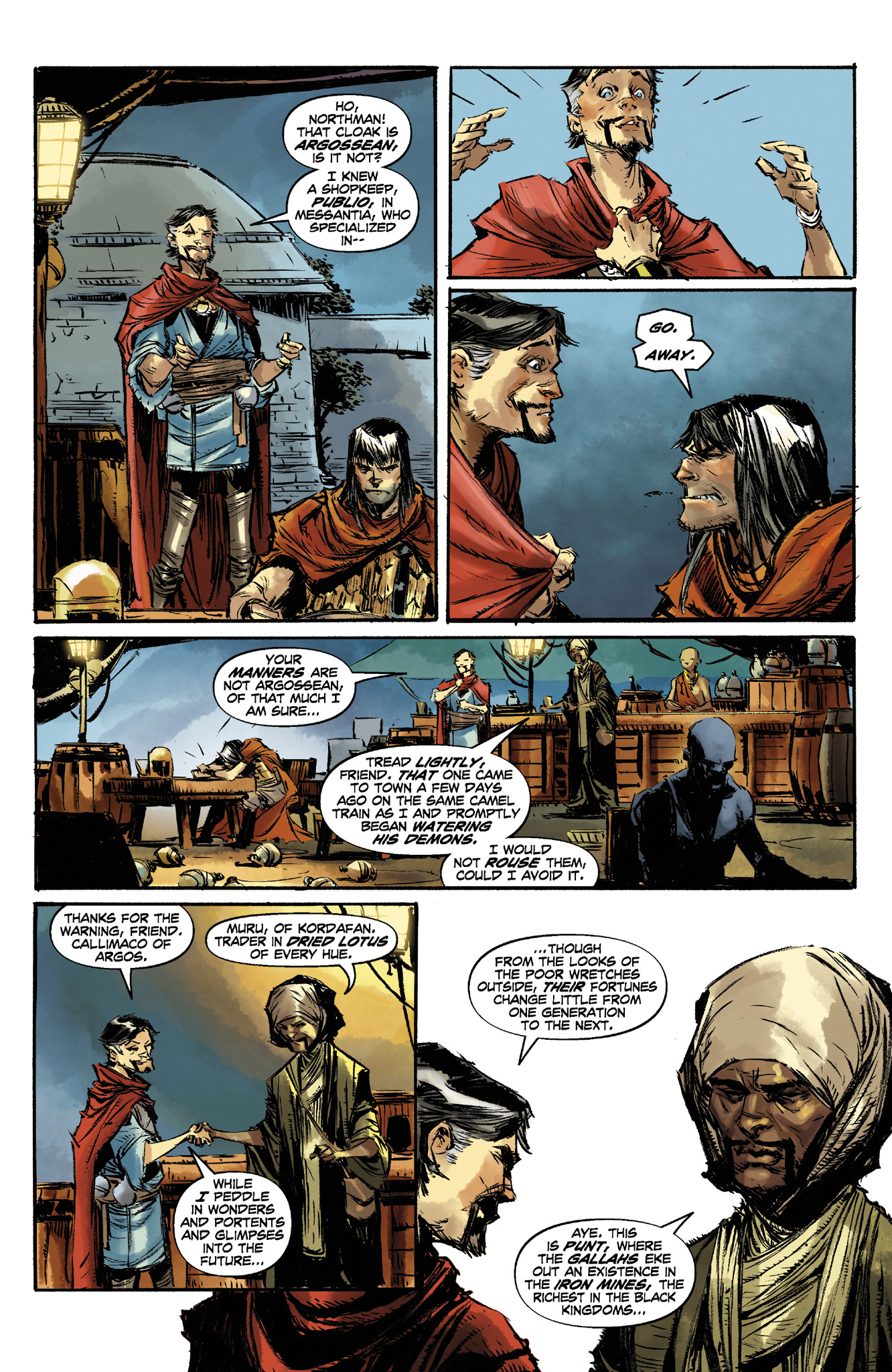 Read online Conan the Avenger comic -  Issue #1 - 8