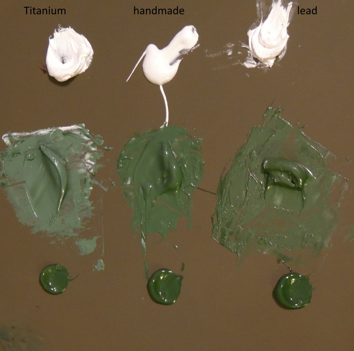 Chasing the Desert Sky Titanium vs Lead White