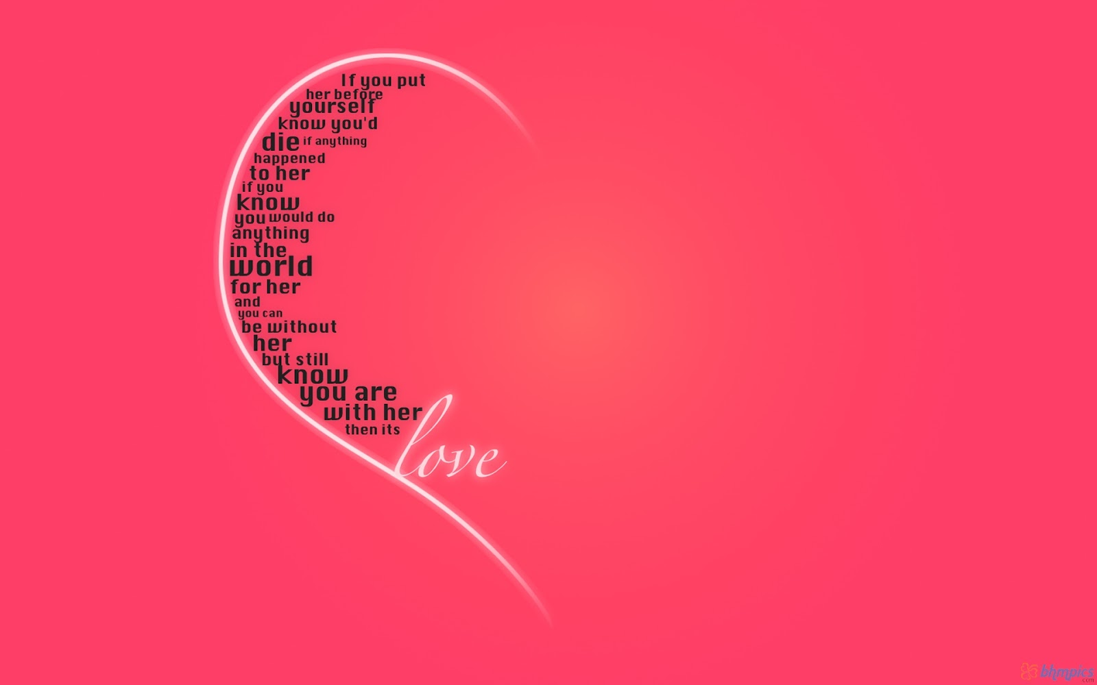 e Sided Love Wallpapers Cinta Separa e Sided Love