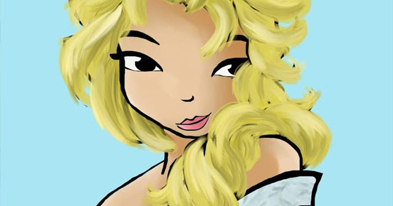 Kims Characters: 'Elsa Hair' Queen Elsa from Disney's animation Frozen.